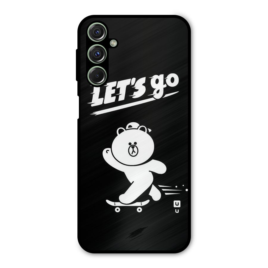 Lets Go Art Metal Back Case for Galaxy M34