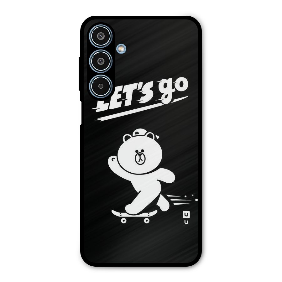 Lets Go Art Metal Back Case for Galaxy M35
