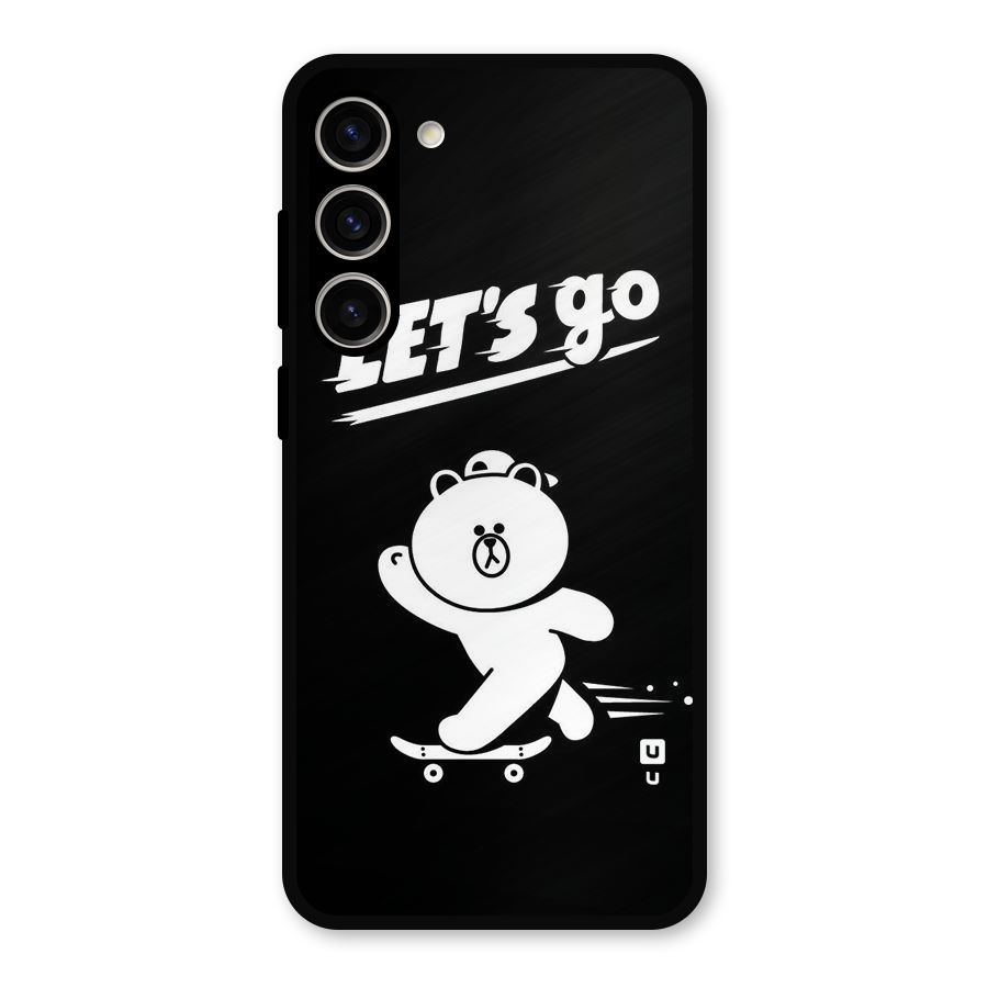 Lets Go Art Metal Back Case for Galaxy S23 Plus