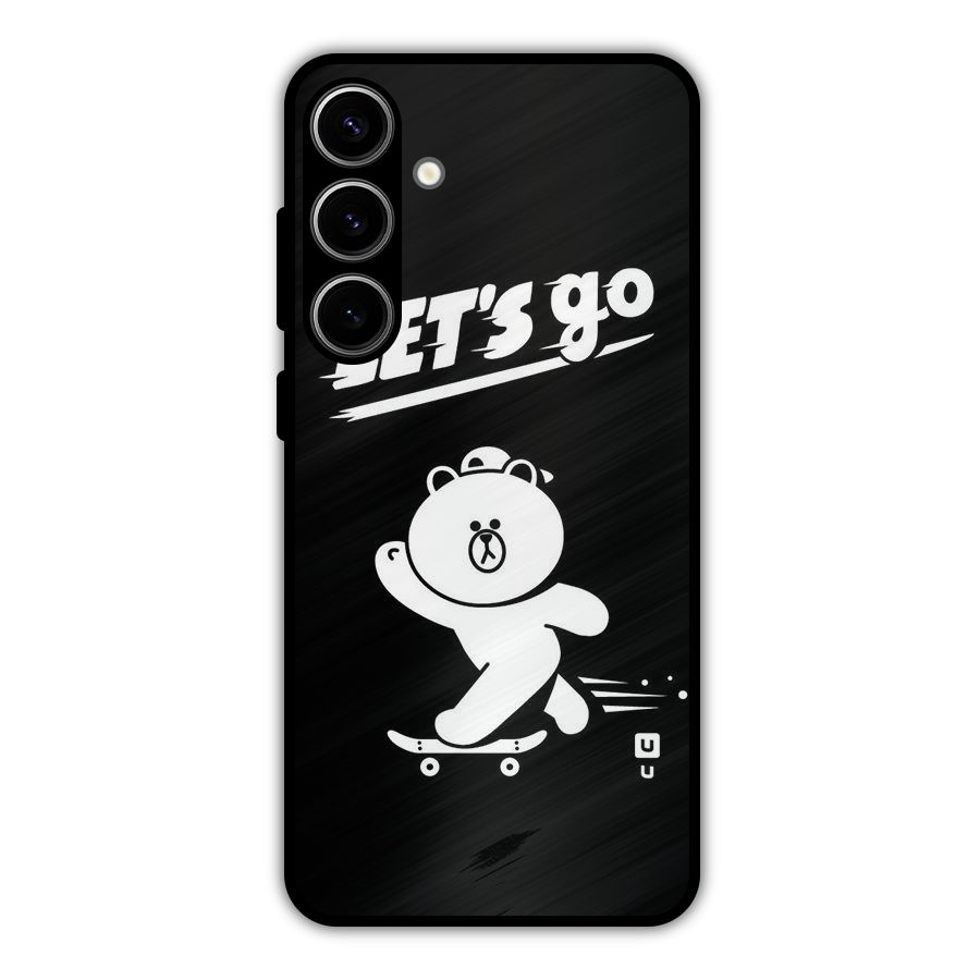 Lets Go Art Metal Back Case for Galaxy S24 Plus