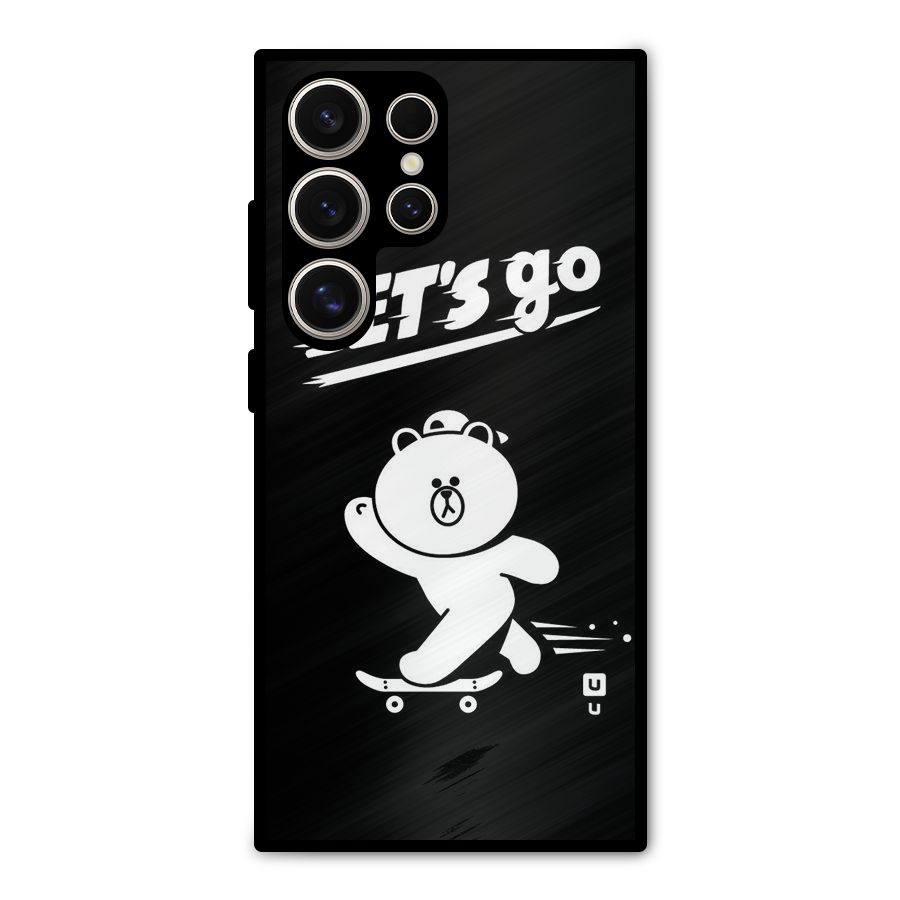 Lets Go Art Metal Back Case for Galaxy S24 Ultra