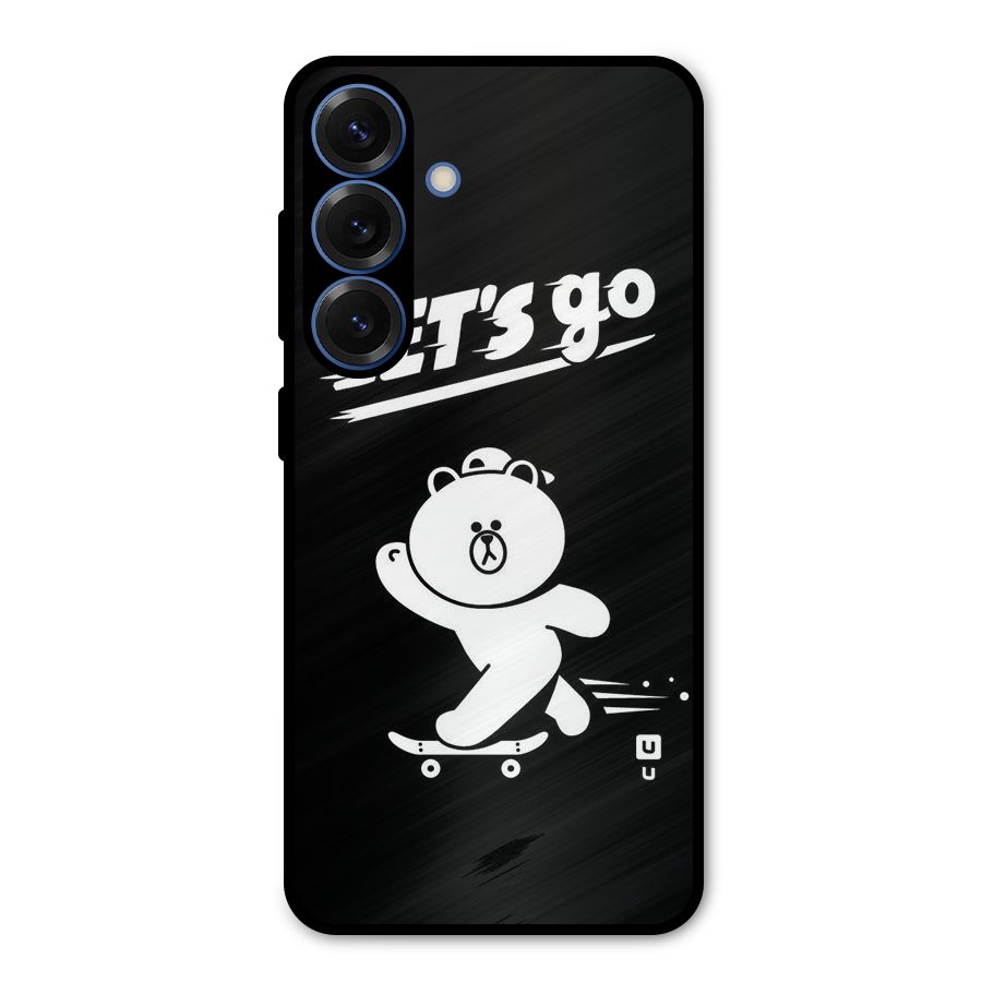Lets Go Art Metal Back Case for Galaxy S25