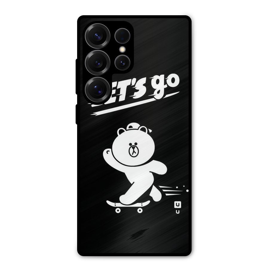 Lets Go Art Metal Back Case for Galaxy S25 Ultra