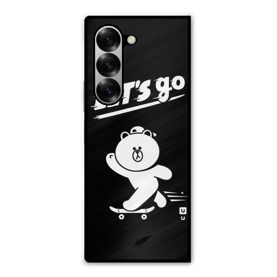 Lets Go Art Metal Back Case for Galaxy Z Fold6