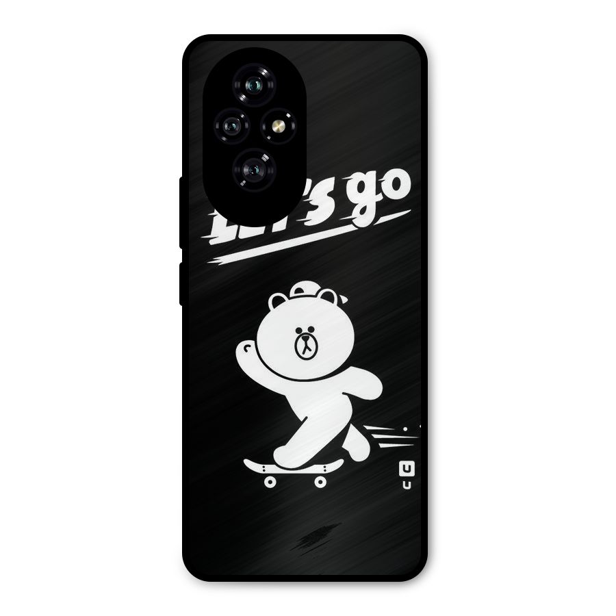 Lets Go Art Metal Back Case for Honor 200