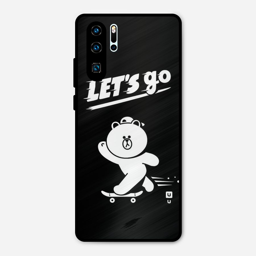Lets Go Art Metal Back Case for Huawei P30 Pro