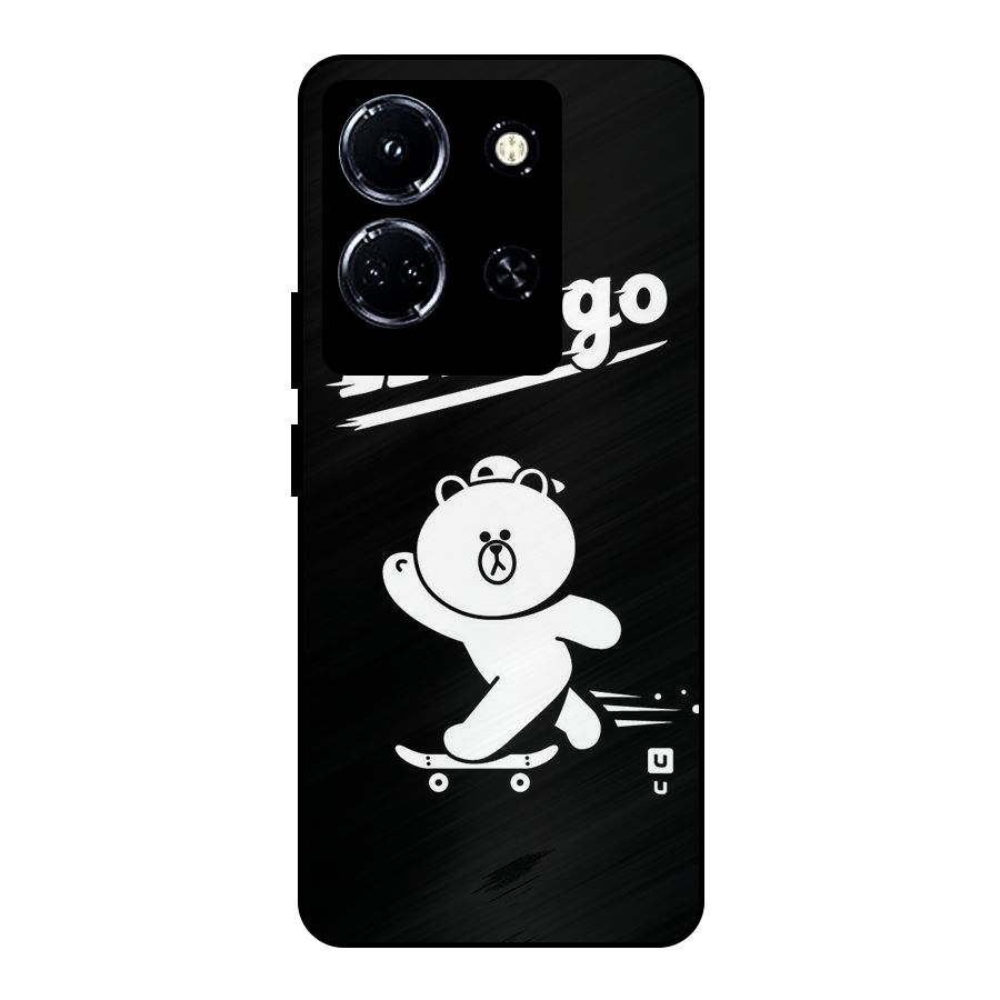 Lets Go Art Metal Back Case for Infinix Note 30 5G