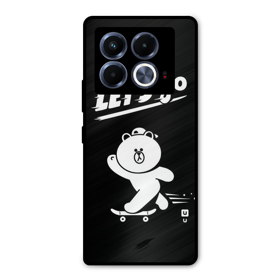 Lets Go Art Metal Back Case for Infinix Note 40 5G