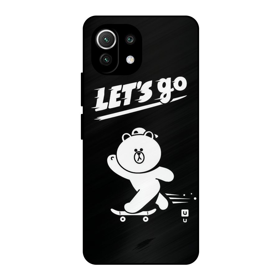 Lets Go Art Metal Back Case for Mi 11 Lite NE 5G