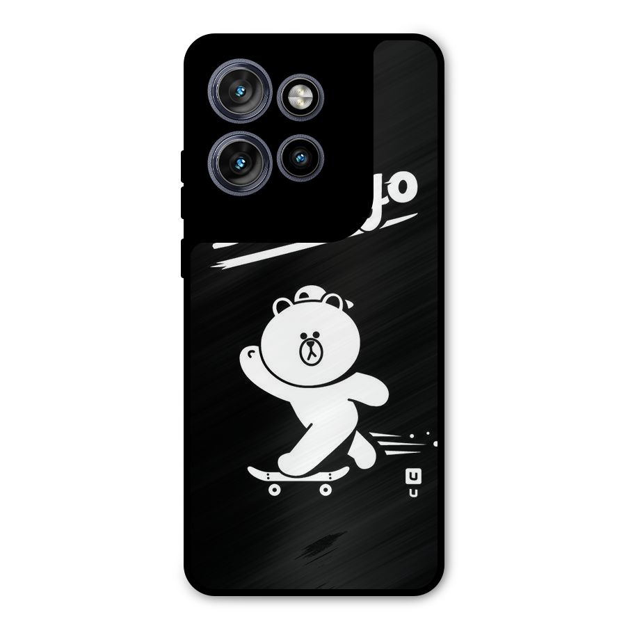 Lets Go Art Metal Back Case for Motorola Edge 50 Neo