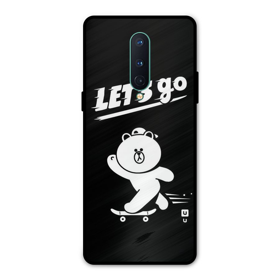 Lets Go Art Metal Back Case for OnePlus 8