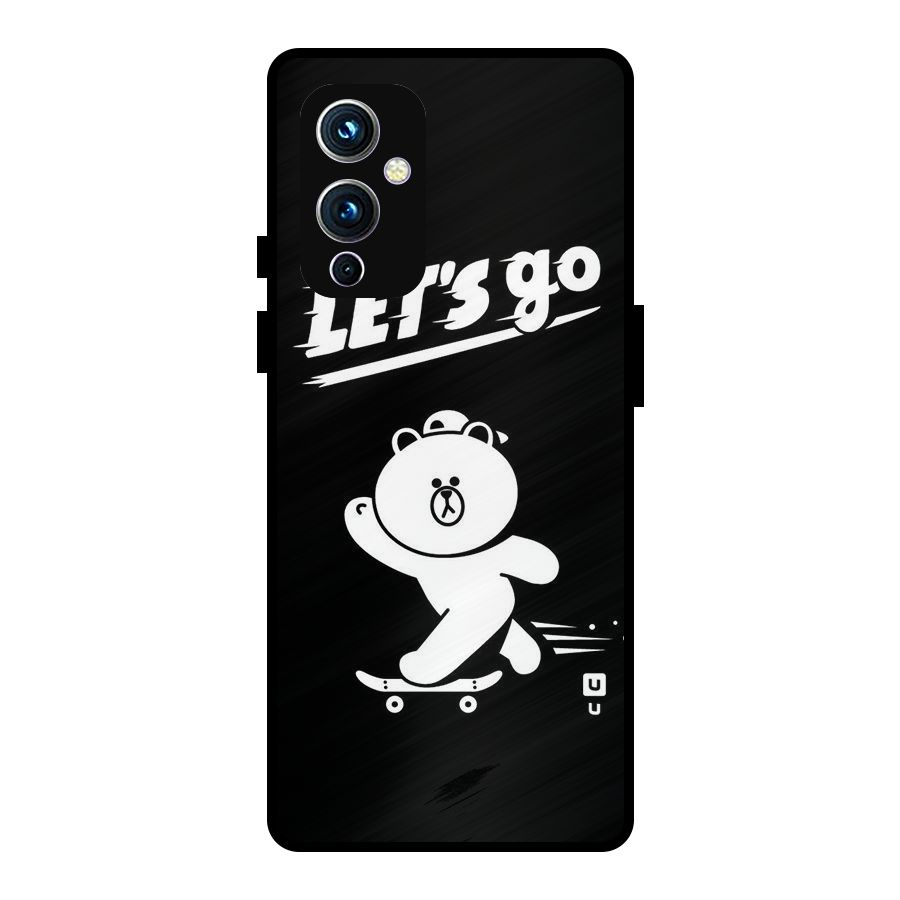 Lets Go Art Metal Back Case for OnePlus 9