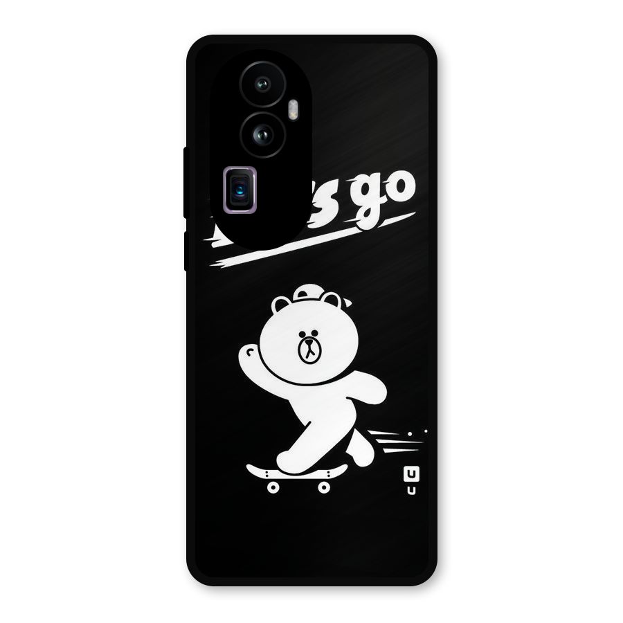 Lets Go Art Metal Back Case for Oppo Reno10 Pro Plus