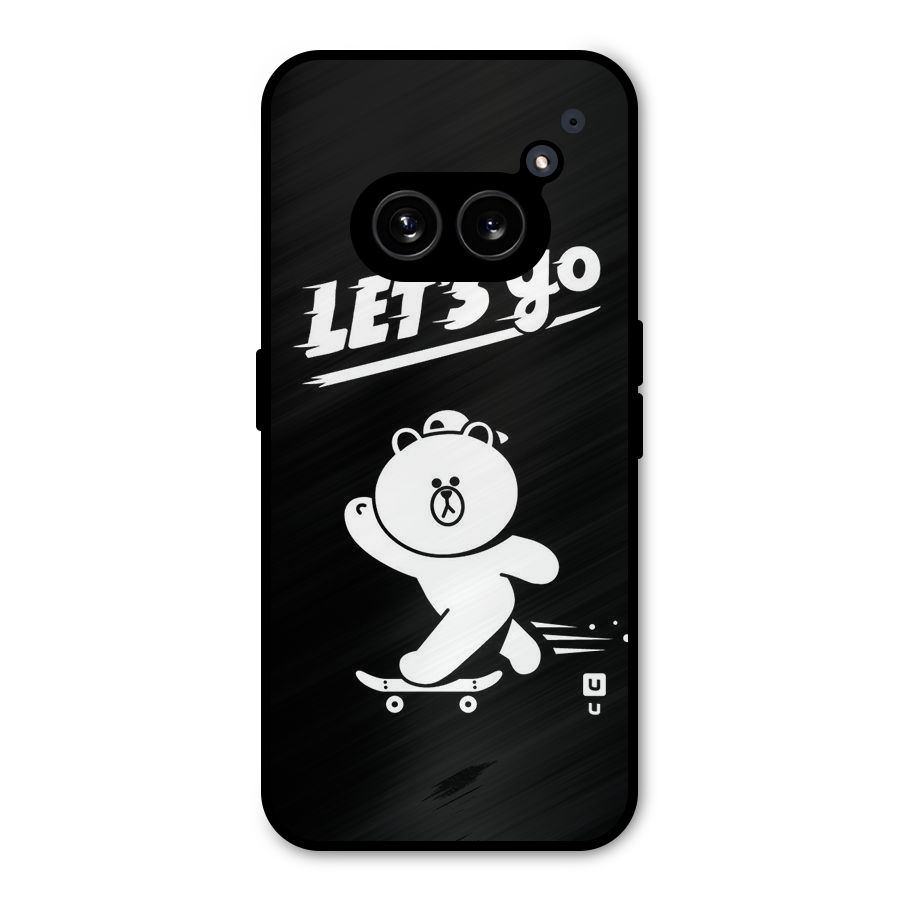 Lets Go Art Metal Back Case for Nothing Phone 2a