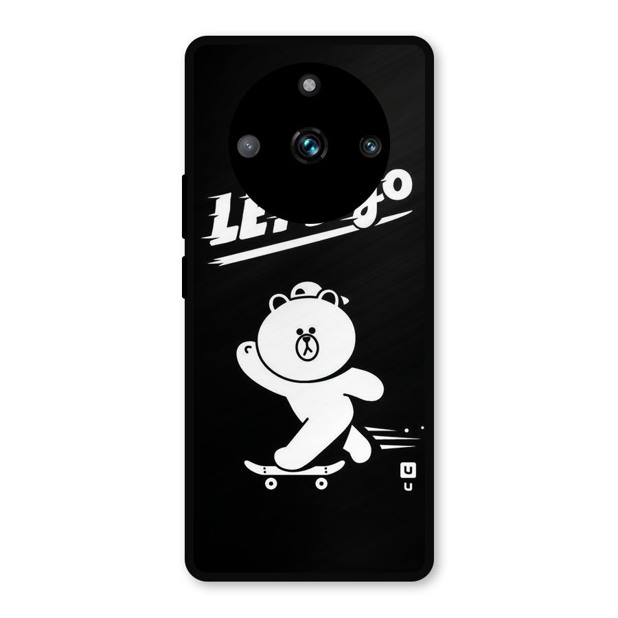 Lets Go Art Metal Back Case for Realme 11 Pro Plus