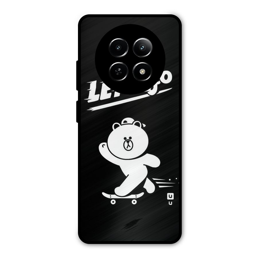 Lets Go Art Metal Back Case for Realme 13