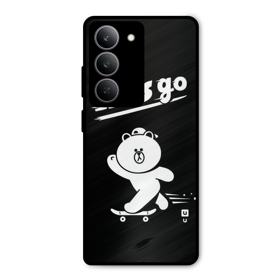 Lets Go Art Metal Back Case for Realme 14x