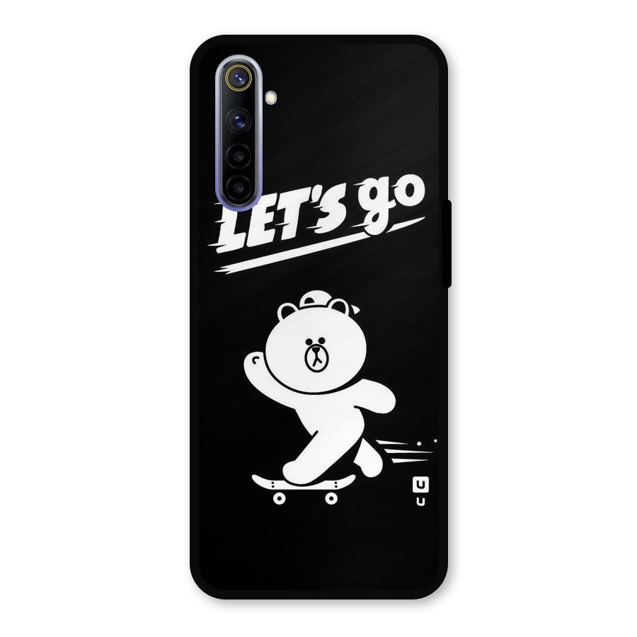 Lets Go Art Metal Back Case for Realme 6