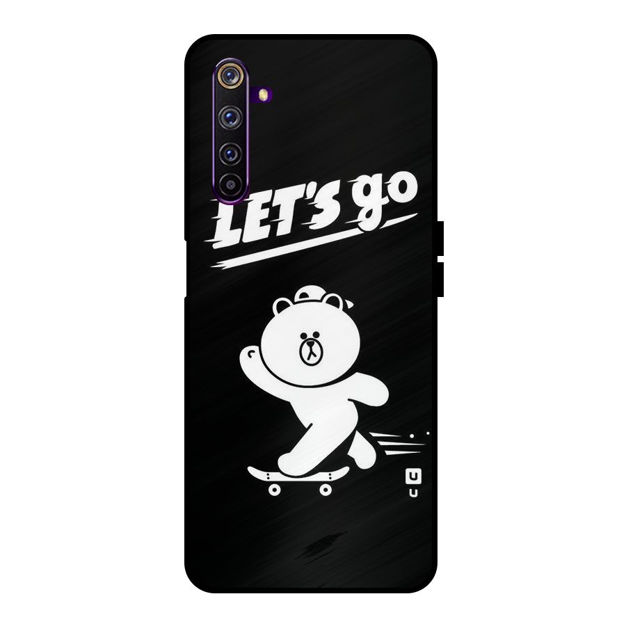 Lets Go Art Metal Back Case for Realme 6 Pro