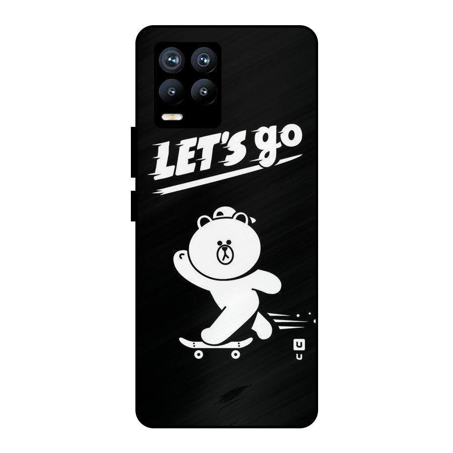 Lets Go Art Metal Back Case for Realme 8 Pro
