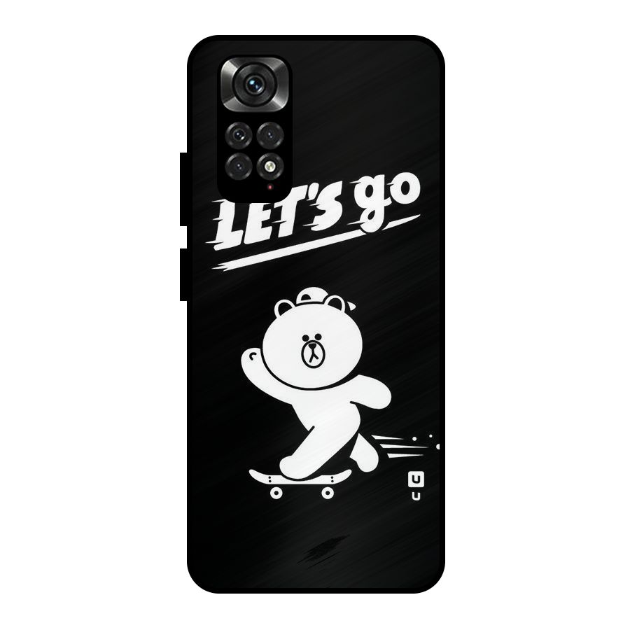 Lets Go Art Metal Back Case for Redmi Note 11 Pro