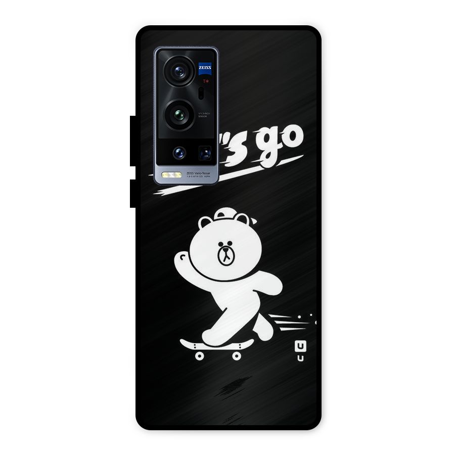Lets Go Art Metal Back Case for Vivo X60 Pro Plus