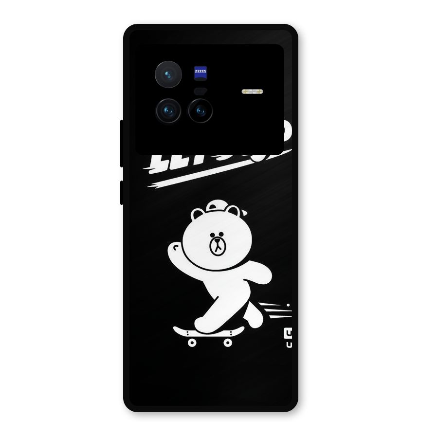 Lets Go Art Metal Back Case for Vivo X80