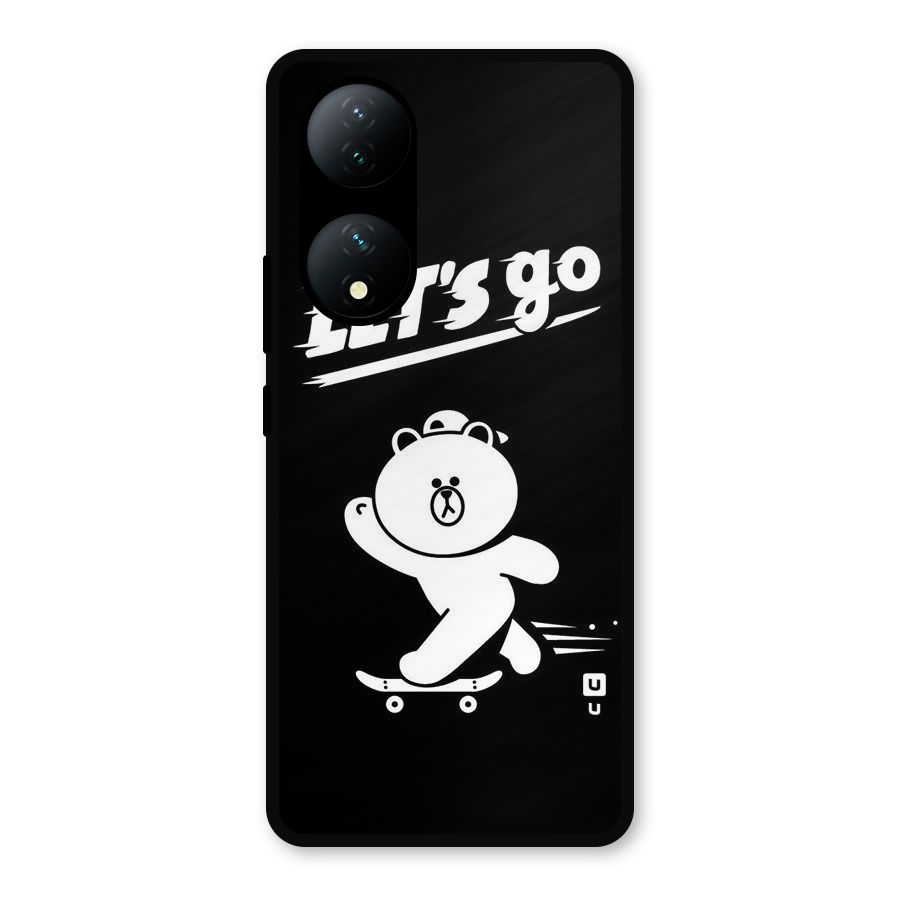 Lets Go Art Metal Back Case for Vivo Y100