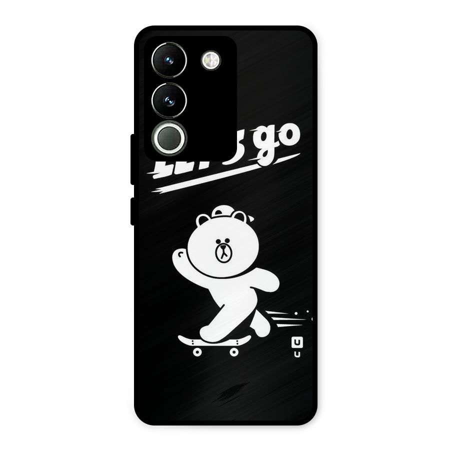 Lets Go Art Metal Back Case for Vivo Y200