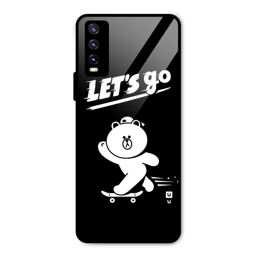 Lets Go Art Metal Back Case for Vivo Y20g