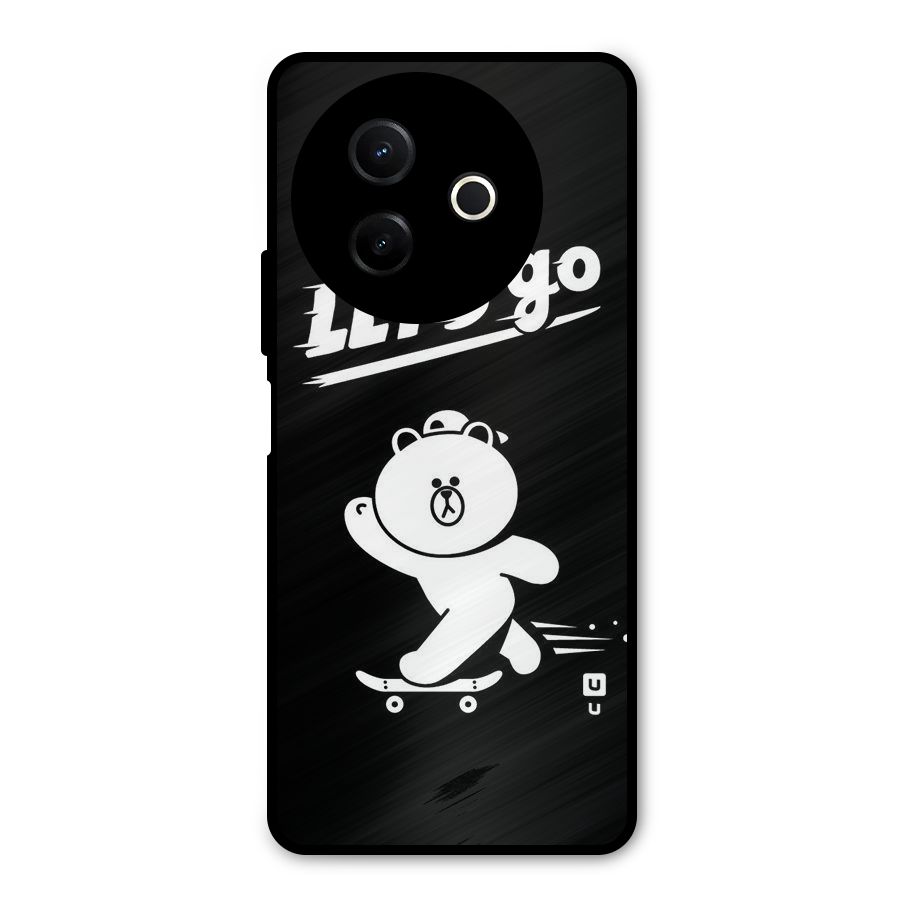 Lets Go Art Metal Back Case for Vivo Y39