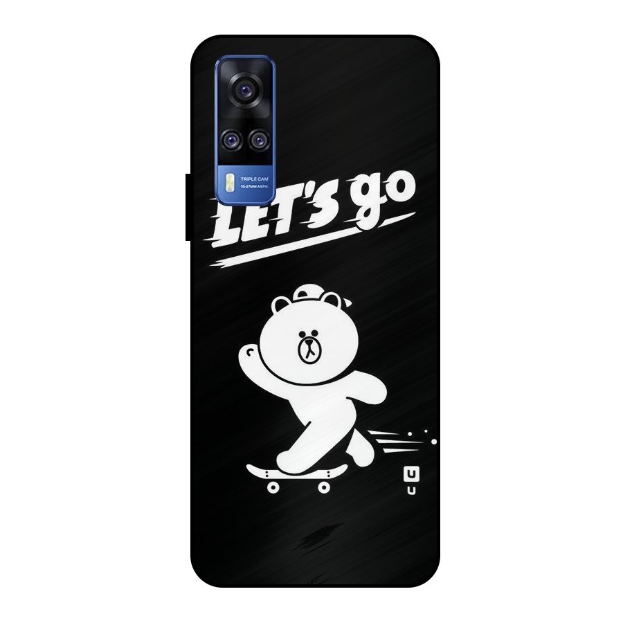 Lets Go Art Metal Back Case for Vivo Y51