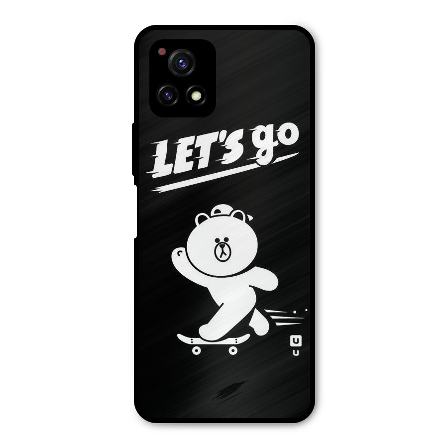 Lets Go Art Metal Back Case for Vivo Y72 5G