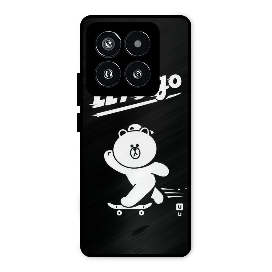 Lets Go Art Metal Back Case for Xiaomi 14 Pro