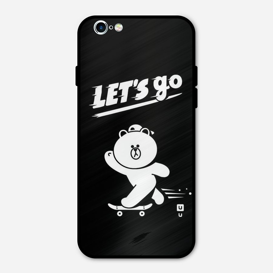 Lets Go Art Metal Back Case for iPhone 6 6s