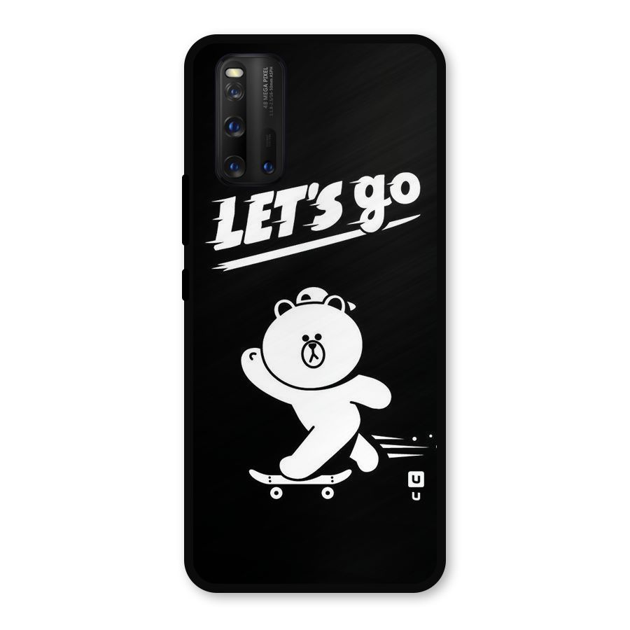 Lets Go Art Metal Back Case for iQOO 3