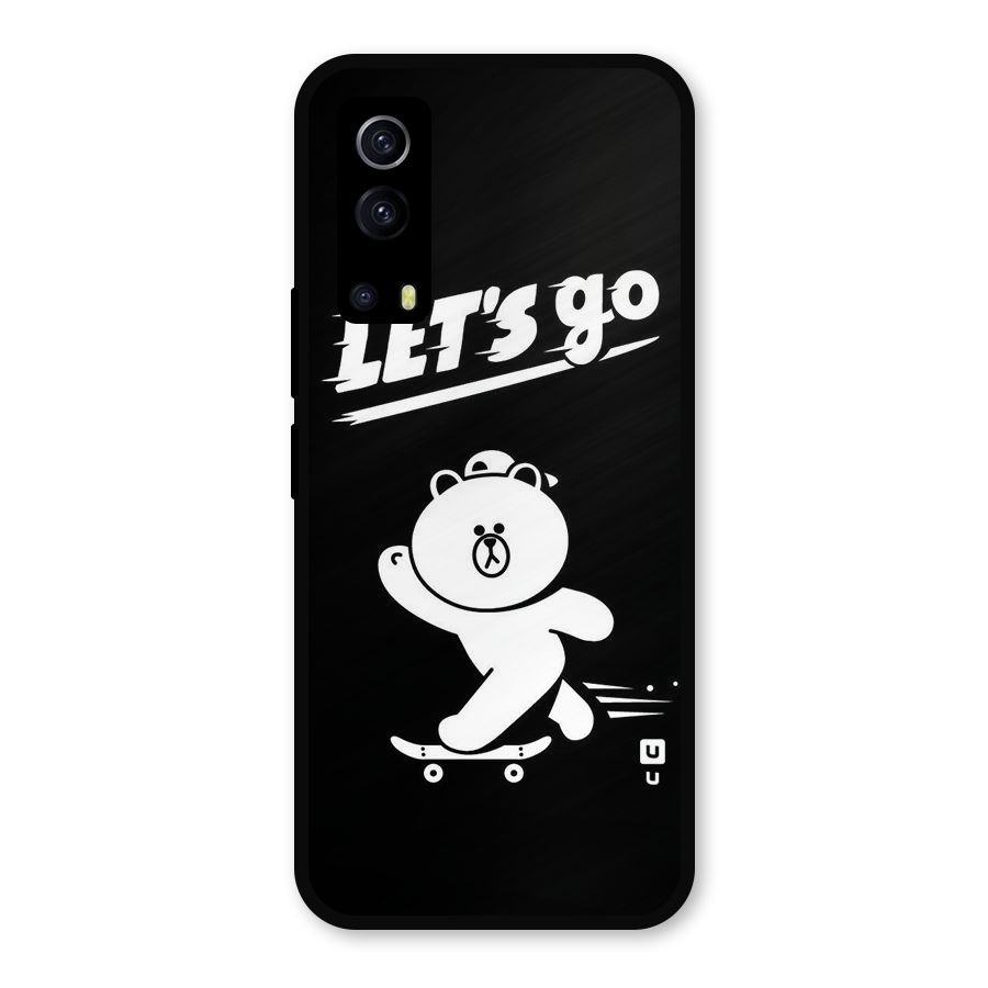 Lets Go Art Metal Back Case for iQOO Z3