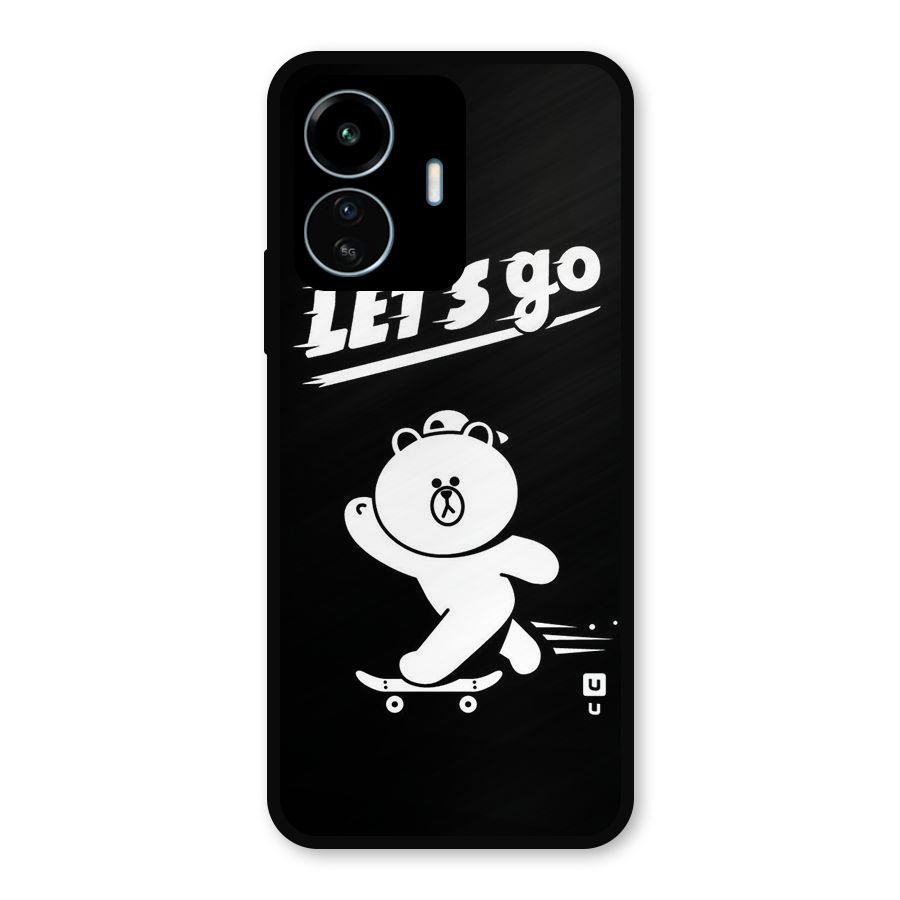 Lets Go Art Metal Back Case for vivo iQOO Z6 Lite 5G
