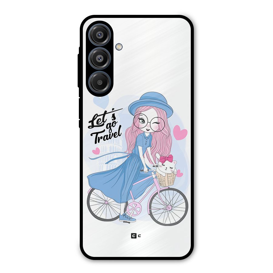 Lets Go Travel Metal Back Case for Galaxy A16 5G