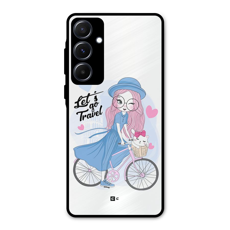 Lets Go Travel Metal Back Case for Galaxy A55