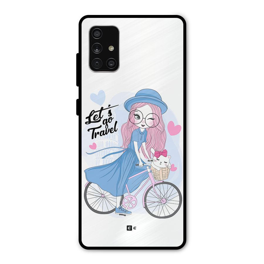 Lets Go Travel Metal Back Case for Galaxy A71