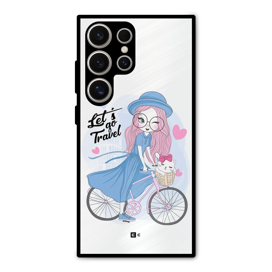 Lets Go Travel Metal Back Case for Galaxy S24 Ultra