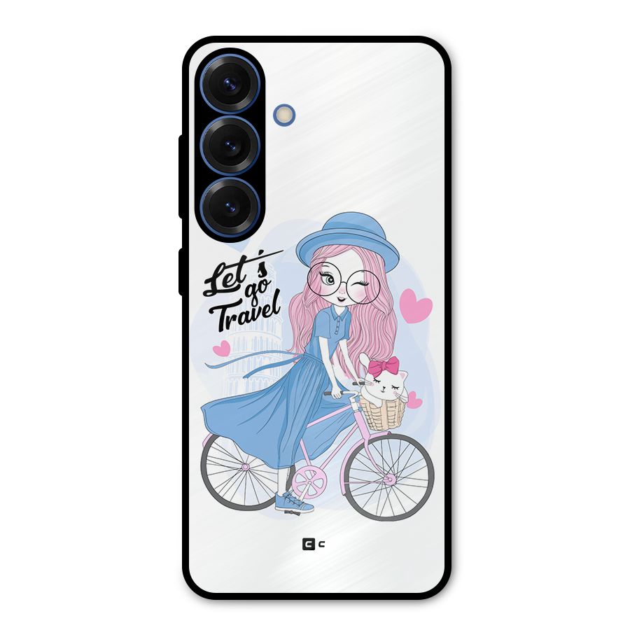 Lets Go Travel Metal Back Case for Galaxy S25