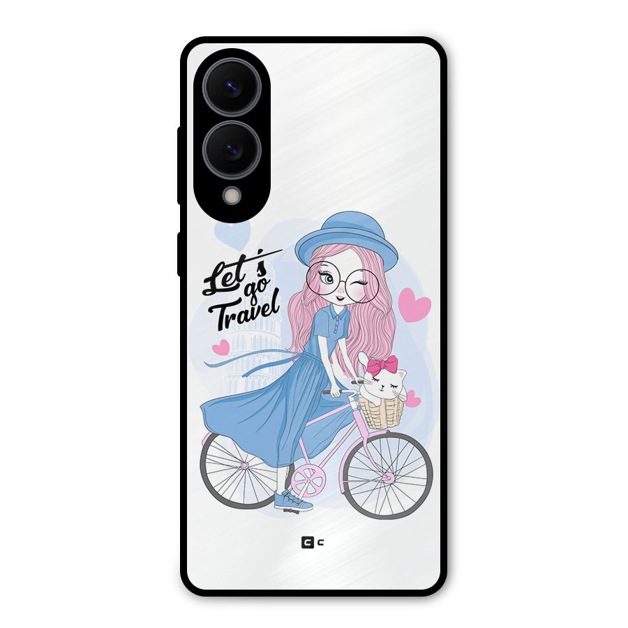 Lets Go Travel Metal Back Case for Galaxy S25 Edge