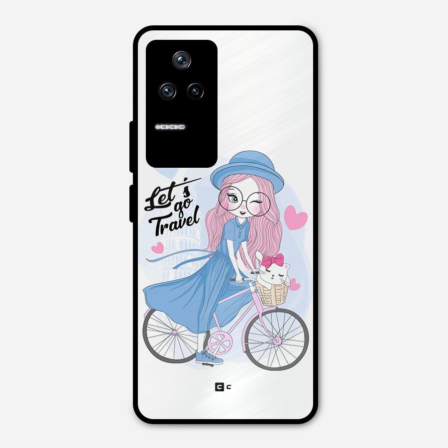 Lets Go Travel Metal Back Case for Poco F4 5G