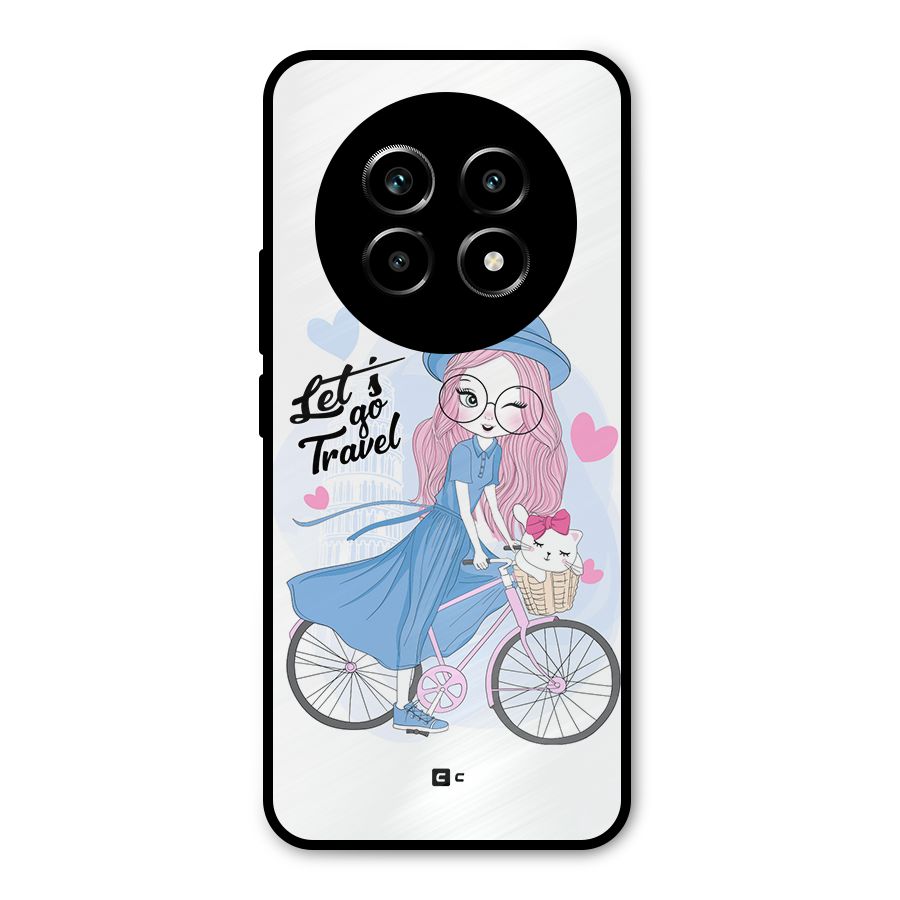 Lets Go Travel Metal Back Case for Realme 14 Pro Lite