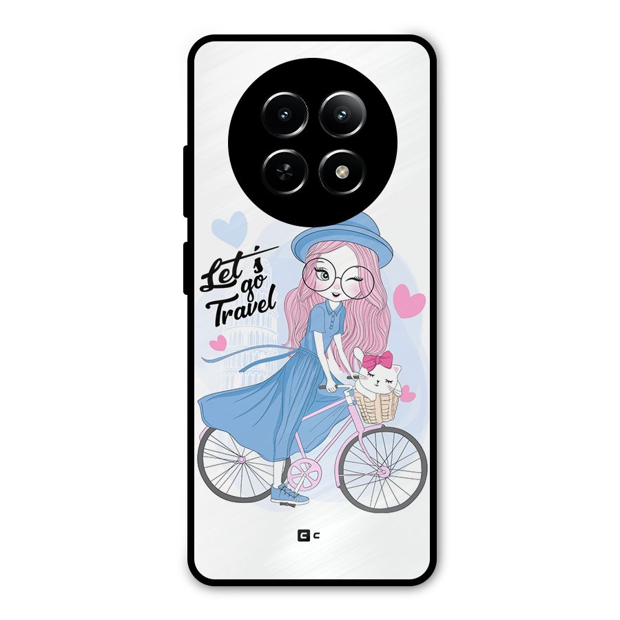 Lets Go Travel Metal Back Case for Realme Narzo 70x 5G