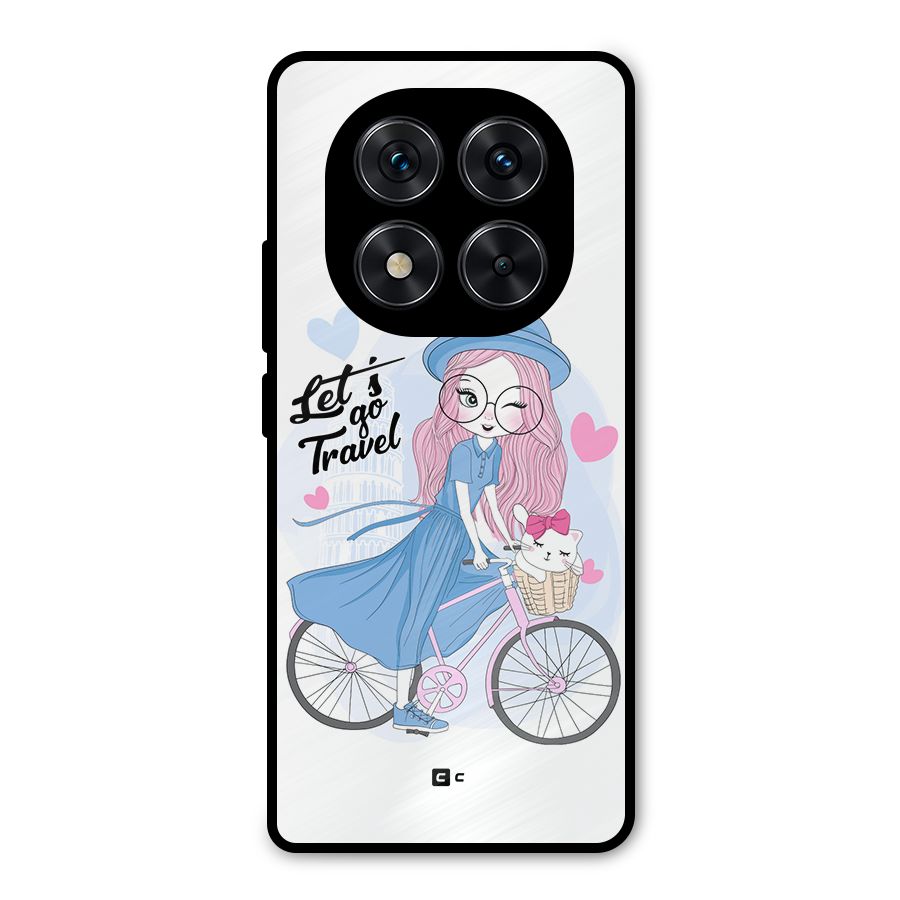 Lets Go Travel Metal Back Case for Redmi Note 14 Pro 5G