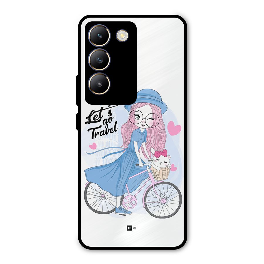 Lets Go Travel Metal Back Case for Vivo Y200e