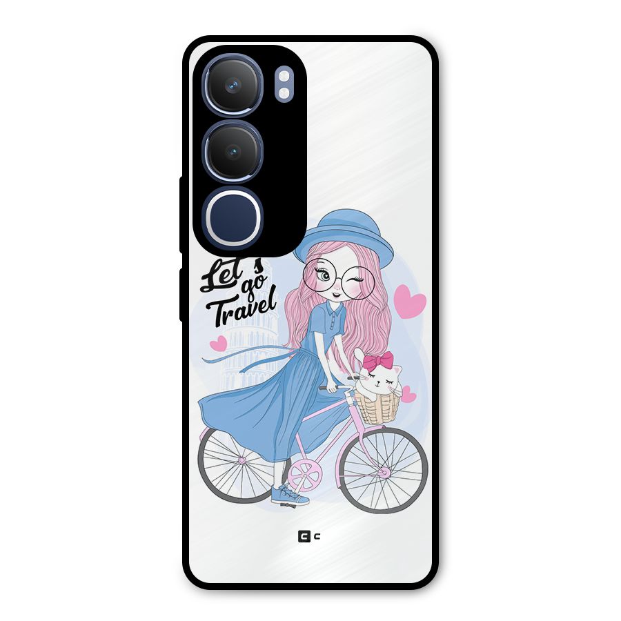 Lets Go Travel Metal Back Case for Vivo Y29
